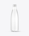 Clear Plastic Water Bottle Mockup