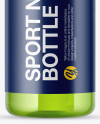 Plastic Sport Nutrition Bottle Mockup