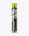 Metallized Sport Nutrition Bottle Mockup