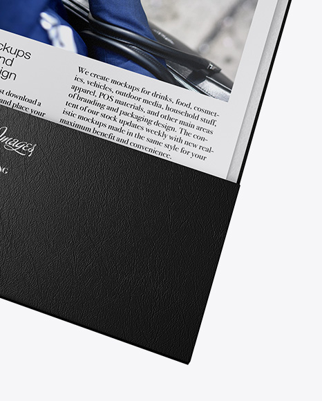 Leather Folder Mockup