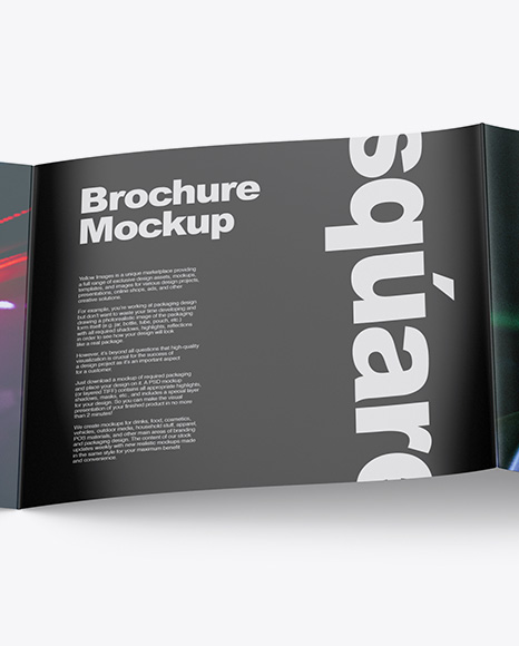 Glossy Brochure Mockup