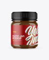Glossy Plastic Jar Mockup