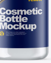 Clear Cosmetic Bottle Mockup