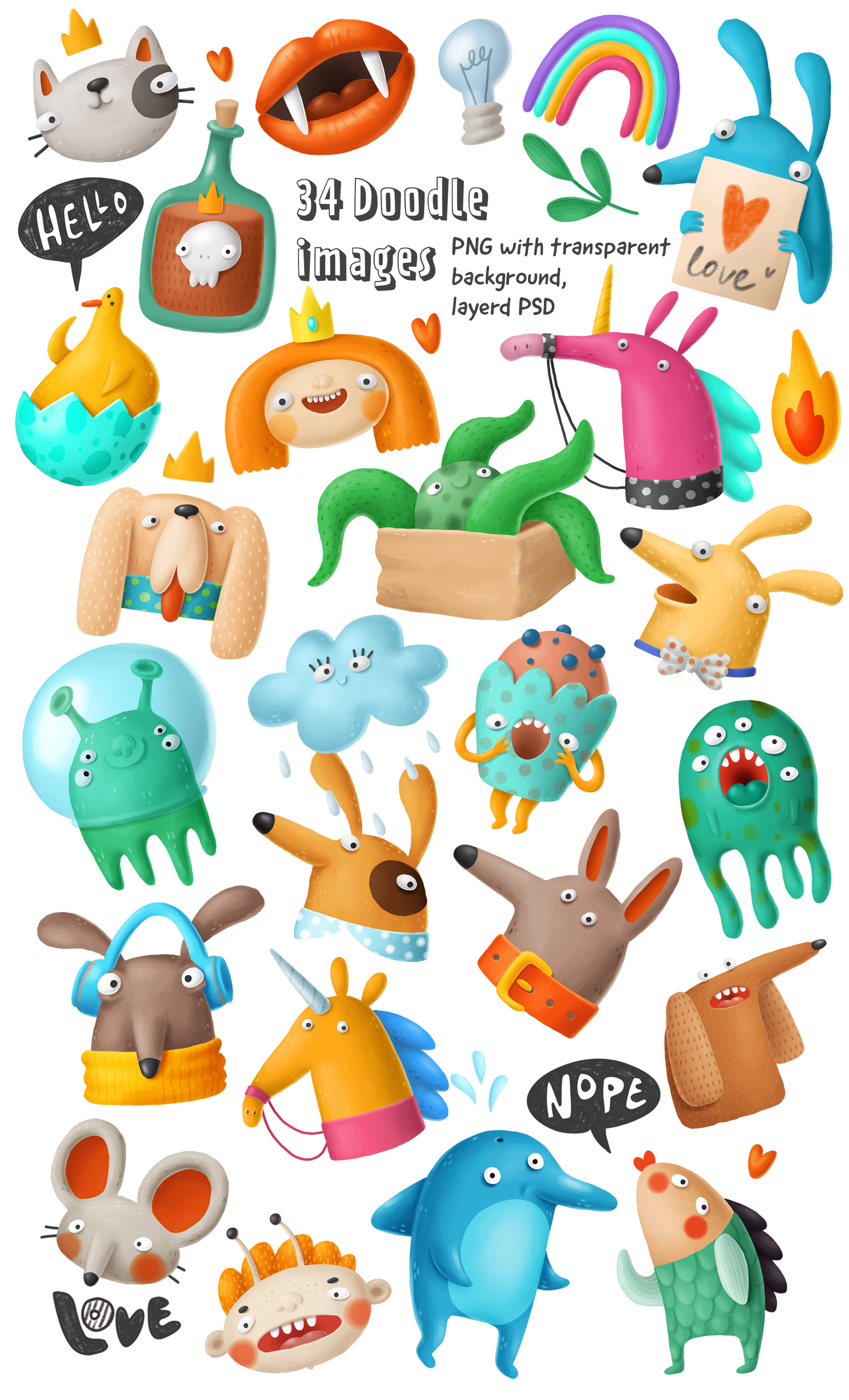Collection of doodles Collection of doodles