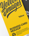 Three Business Cards Mockup