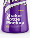 Glossy Shaker Bottle Mockup