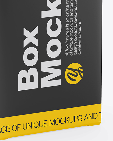 Glossy Box Mockup