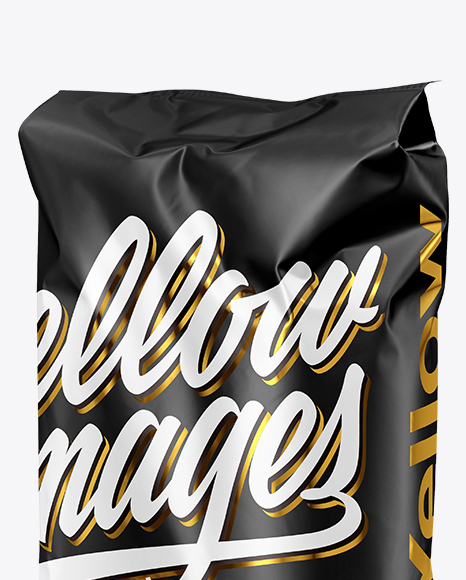 Matte Food Bag Mockup