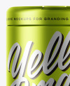 Metallic Wet Wipes Jar Mockup Metallic Wet Wipes Jar Mockup