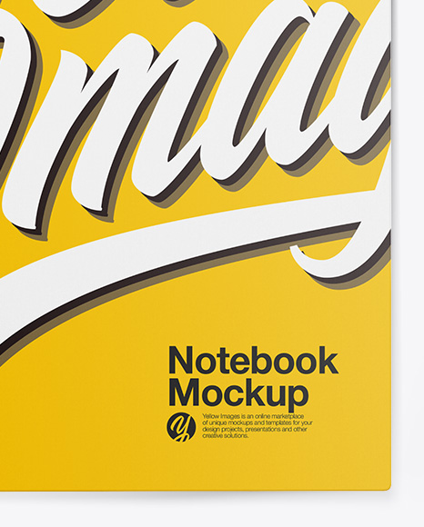 Opened Notebook Mockup