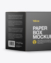 Paper Box Mockup