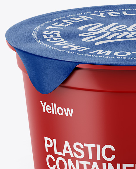 Matte Plastic Cups Mockup