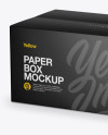 Paper Box Mockup