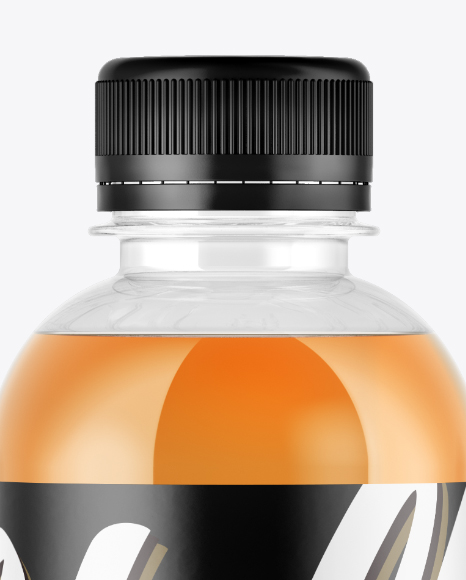 PET Drink Bottle Mockup