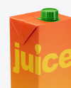 Juice Pack with Screw Cap Mockup