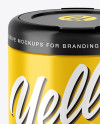 Glossy Wet Wipes Jar Mockup Glossy Wet Wipes Jar Mockup