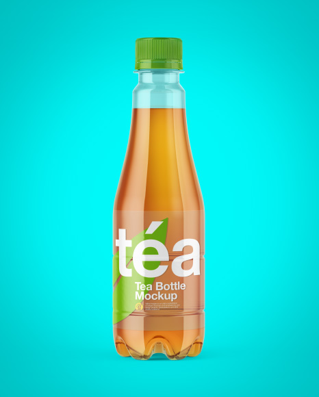 PET Tea Bottle Mockup