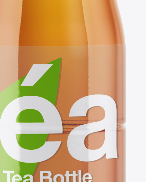 PET Tea Bottle Mockup