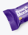 Glossy Snack Bar Mockup