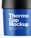 Matte Thermo Cup Mockup