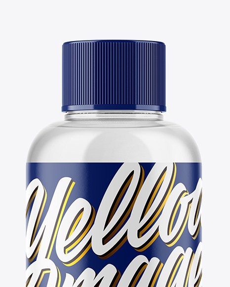 Clear Cosmetic Bottle Mockup Clear Cosmetic Bottle Mockup
