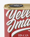 Matte Tin Can Mockup