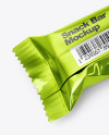 Metallic Snack Bar Mockup