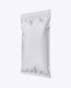 Matte Snack Package - Half Side View