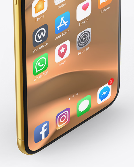 Apple iPhone X Mockup