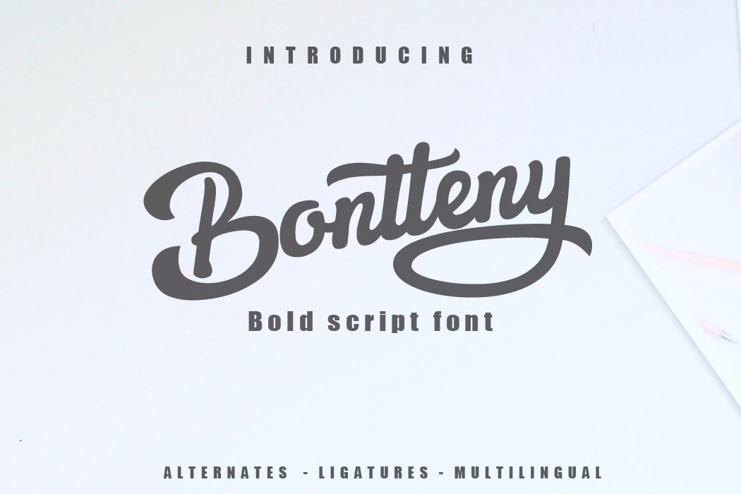 Bontteny Font Bontteny Font