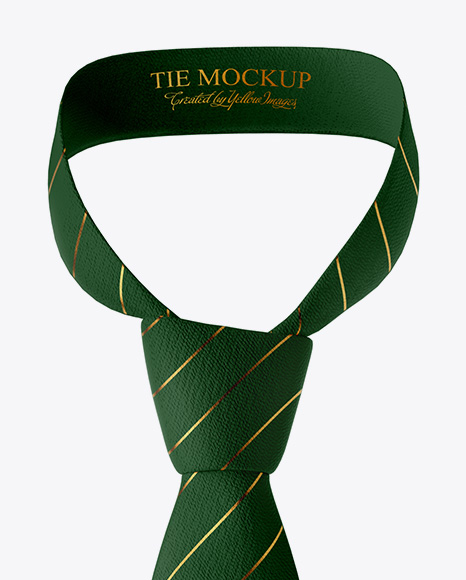 Tweed Tie Mockup