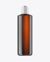 Amber Cosmetic Bottle Mockup