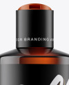 Amber Cosmetic Bottle Mockup