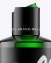 Green Cosmetic Bottle Mockup