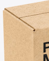 Kraft Box Mockup Kraft Box Mockup