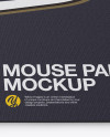 Mouse Pad Mockup High-Angle Shot