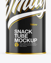 Glossy Snack Tube Mockup