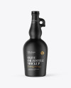 750ml Ceramic Olive Oil Bottle Mockup