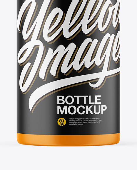 Matte Bottle Mockup