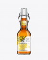 Glass Bottle with Amber Ale and Swing Top Closure 330ml