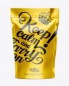 Stand Up Pouch with Zipper Mockup