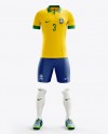 Full Soccer Kit Front View