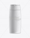 250ml Plastic Shampoo Bottle with Flip-Top Cap MockUp