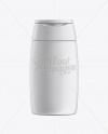 200ml Plastic Shampoo Bottle with Flip-Top Cap MockUp