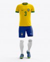 Full Soccer Kit Front View