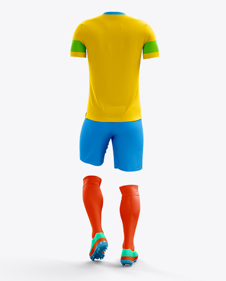 Full Soccer Kit Back View