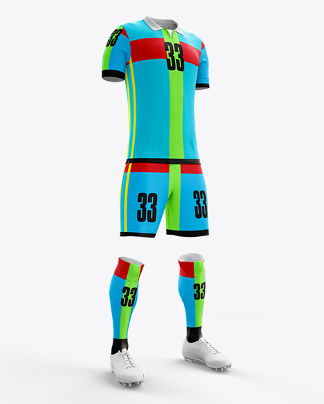 Full Soccer Kit Halfside View