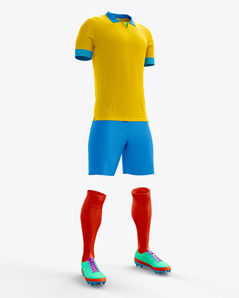 Full Soccer Kit Halfside View