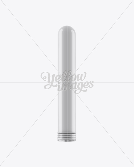Glossy Cigar Tube Mockup Glossy Cigar Tube Mockup