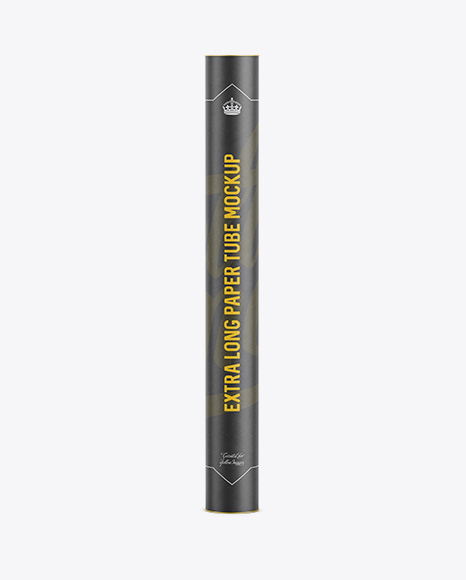 Extra Long Paper Tube - Front View - Free Download Images High Quality